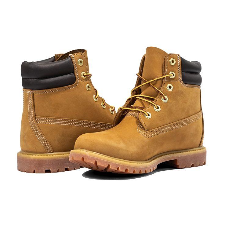 Timberland 6 дюймов Повседневные Модные Высокие Рабочие Ботинки Женские Ботинки Пшенично-Желтые 42687