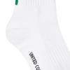 Bb’ Benetton Bibi Running Crew Socks (White)
