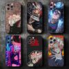 Мягкий чехол для телефона D-Dandadans Okarun Anime для iPhone 16 16E 17 Air 15 Pro Max 14 Plus 13 Mini 11 12 7 Черный чехол Задняя крышка