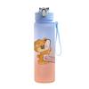 750ml Cartoon Letter Printed Lovely A-Z Water Cup Portable Children Plastic Cartoon Outdoor Sport Large Capacity Water Bottle