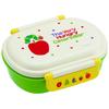 Children's Bento Box, 360ml Capacity, Fluffy Lid, Made In Japan, Single Tier, Dishwasher and Microwave Safe, Very Hungry Caterpillar Design, Fo