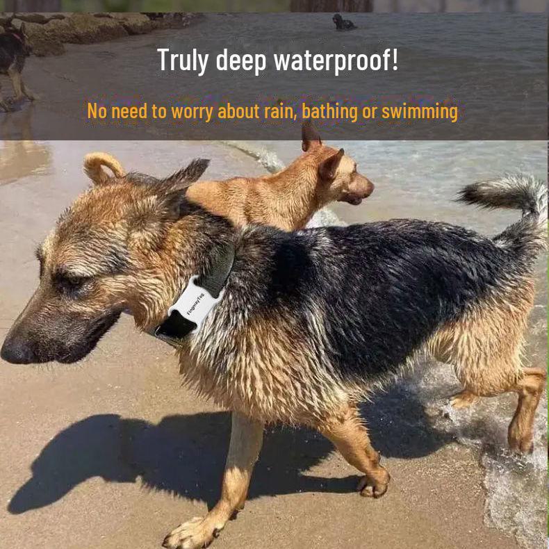 Ошейник-трекер для домашних животных: Локатор для обнаружения пропавших собак с функцией позиционирования Airtag