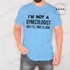 Im Not A Gynecologist But Ill Take A Look T-shirt Vintage Clothes Plain Mens Funny T Shirts Vintage Clothing Harajuku Streetwear