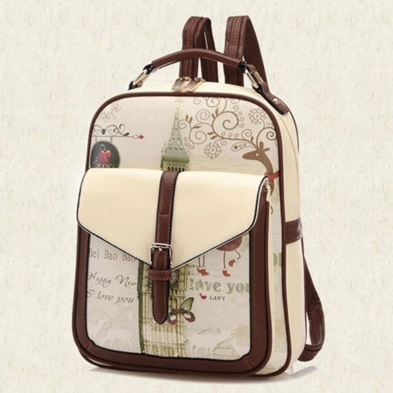Stylish Travel Casual Pu Leather Shoulder Bag Ideal For Women And Girls