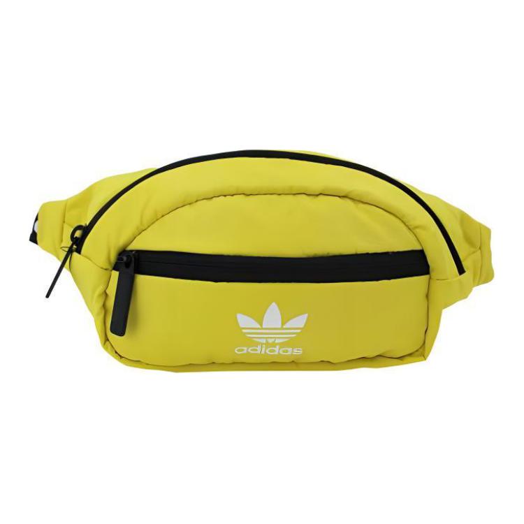adidas Оригиналы Классический Логотип Спортивный Минималистичный Для Улицы Полиэстер Нагрудная Сумка Наплечная Сумка-Кроссбоди Поясная Сумка Унисекс Сумки Желтый CL5454