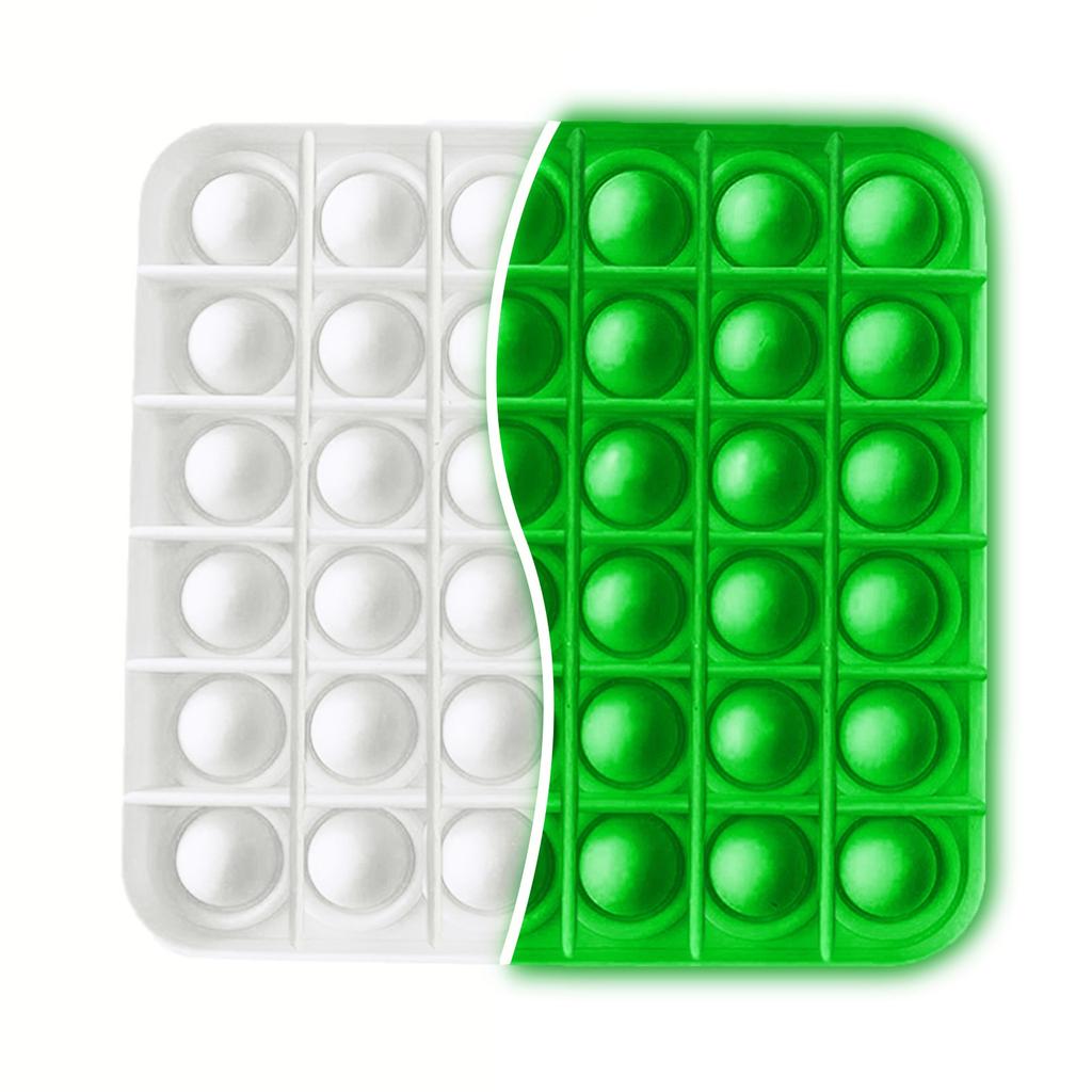 Светящаяся в темноте сенсорная светящаяся игрушка для снятия стресса Push Bubble