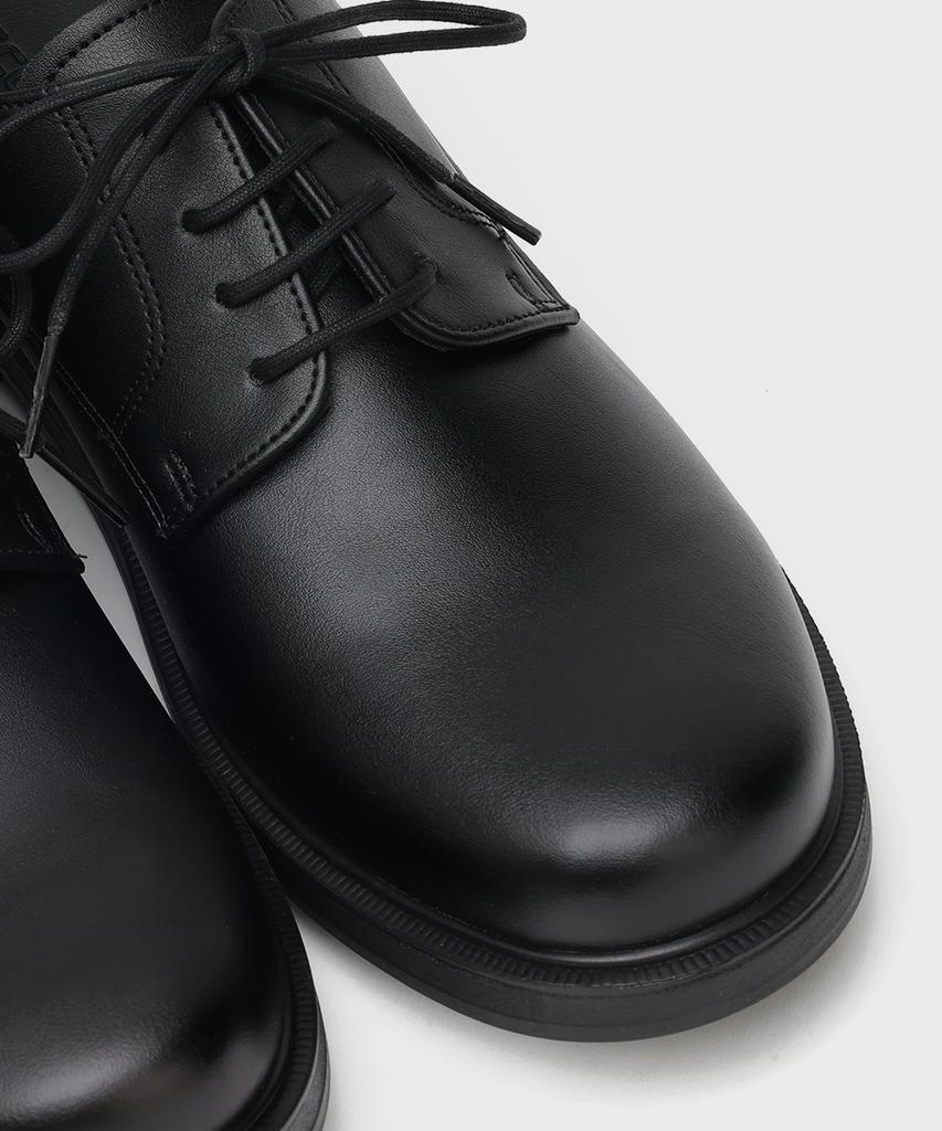 Firenze Atelier [Second.A Light] Стандартные Дерби с Круглым Носком Sl22 [Матовый Черный]
