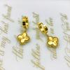 Luxury High-end Four Leaf Clover Earrings and Female Ear Buckles