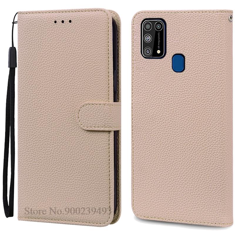 Чехол M31 для Samsung Galaxy M31, чехол, силиконовый кожаный флип-чехол для Samsung M31, чехол для телефона M 31 M315F, чехол, чехол, Fundas