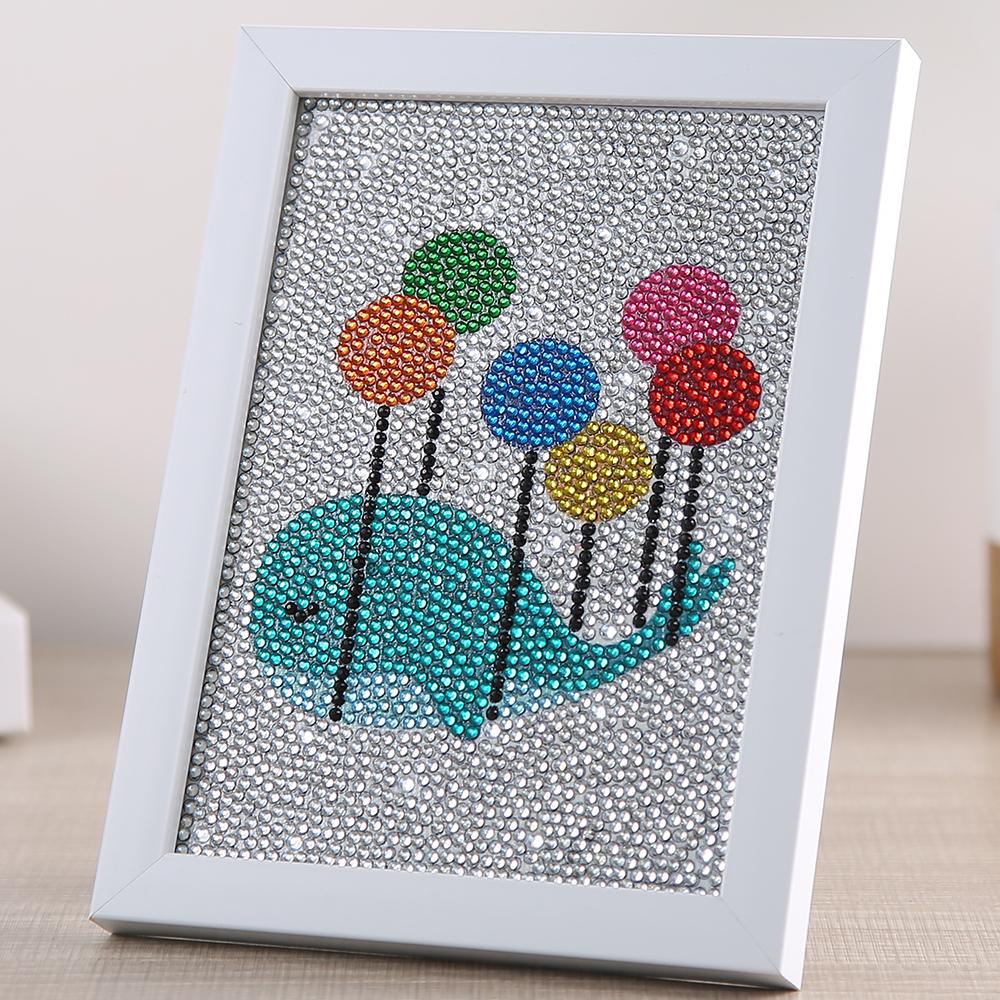 5D комплект алмазной живописи мультфильм животных Зебра мозаика рамка вышивка Diy дети ручной работы украшения комнаты украшения