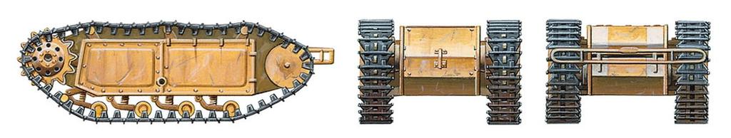 Tamiya Military Miture Series Немецкая армейская штурмовая инженерная группа Goliath Set Пластиковая модель 35357 1/35 № 357