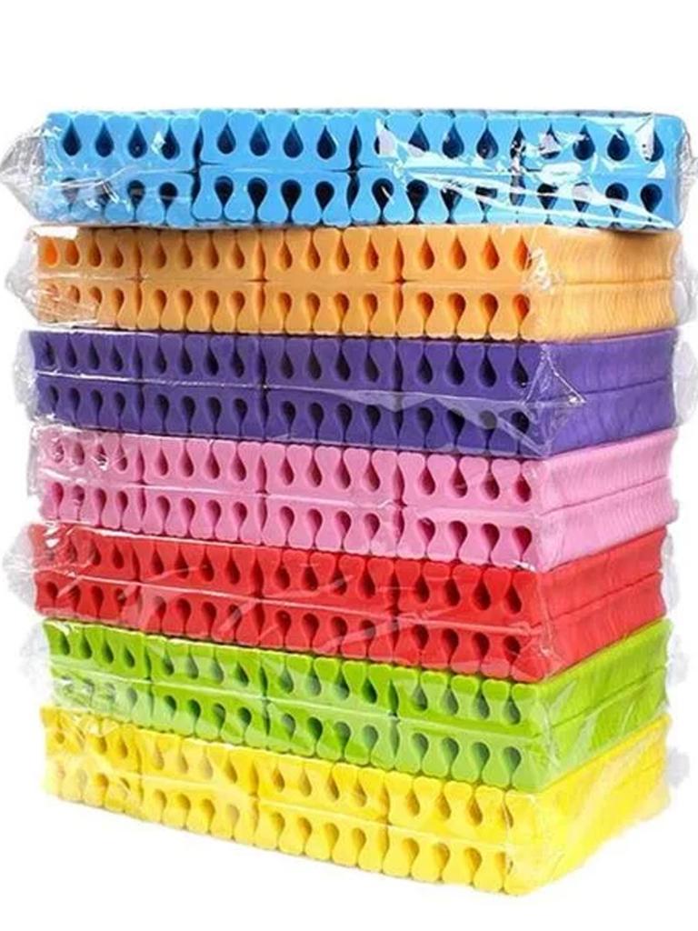50Pc/Pack Nail Art Toe Separators Fingers Foots Sponge Soft Gel Polish Beauty Tools Manicure Pedicure Pack Nail Kits