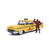 Deadpool Chevy Yellow Taxi 1:24 Hollywood Rides Diecast Veh