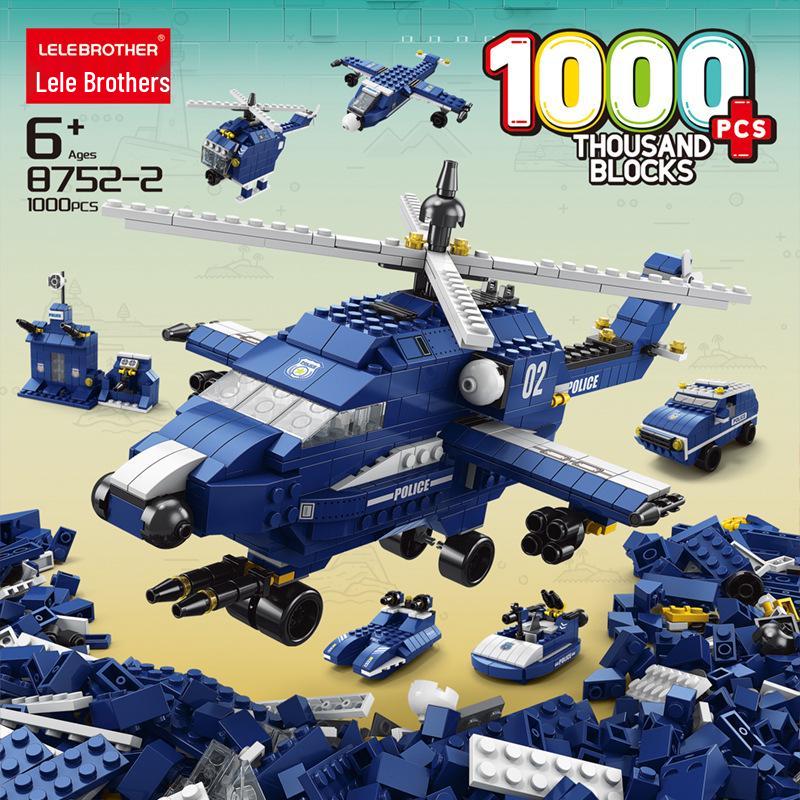 Lele Brothers Space Shuttle Building Blocks: Educational Toy Puzzle for Kids