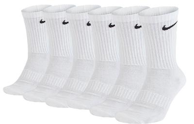 Nike Повседневные носки-гольфы Cushion Crew Унисекс Комплект Белый SX7664-100
