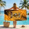 Hull FC Fashion Beach Towel Portable Soft Quick Dry Towel For Swimming Camping Holiday Use