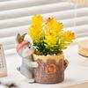 Gardening Room Decor Cartoon Animal Ornaments Pencil Stand Container  School Office Supplies