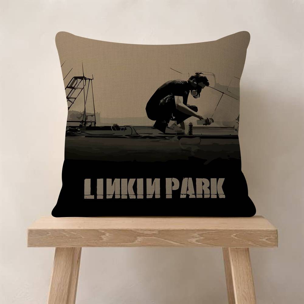 Band Linkin album Park Personalized Pillow Cover Kids Bedroom Wild Party Decor Pillowcase kid Birthday shower Gift