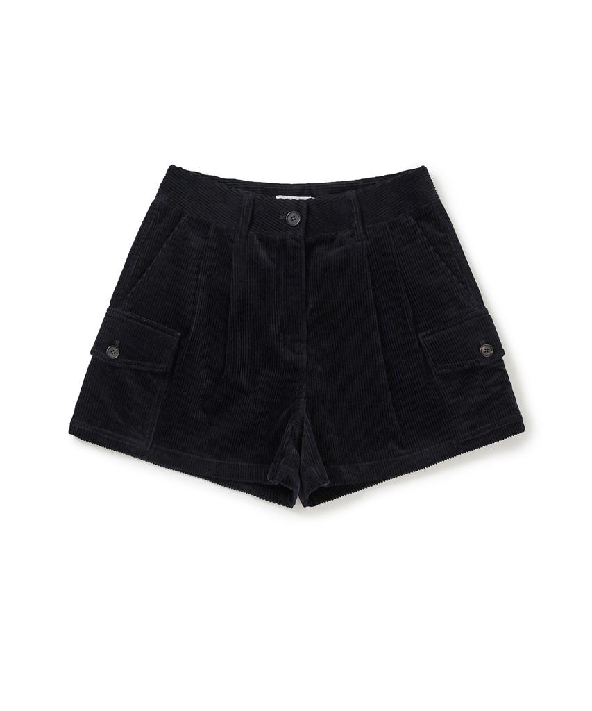 CLOVE [25Fw Clove] Corduroy Pocket Shorts (Navy)