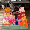 pete the cat Polyester Carpet, Soft Indoor Mat for Office Chair, Living Room, Computer Desk - Decorative Home Office Rug Design