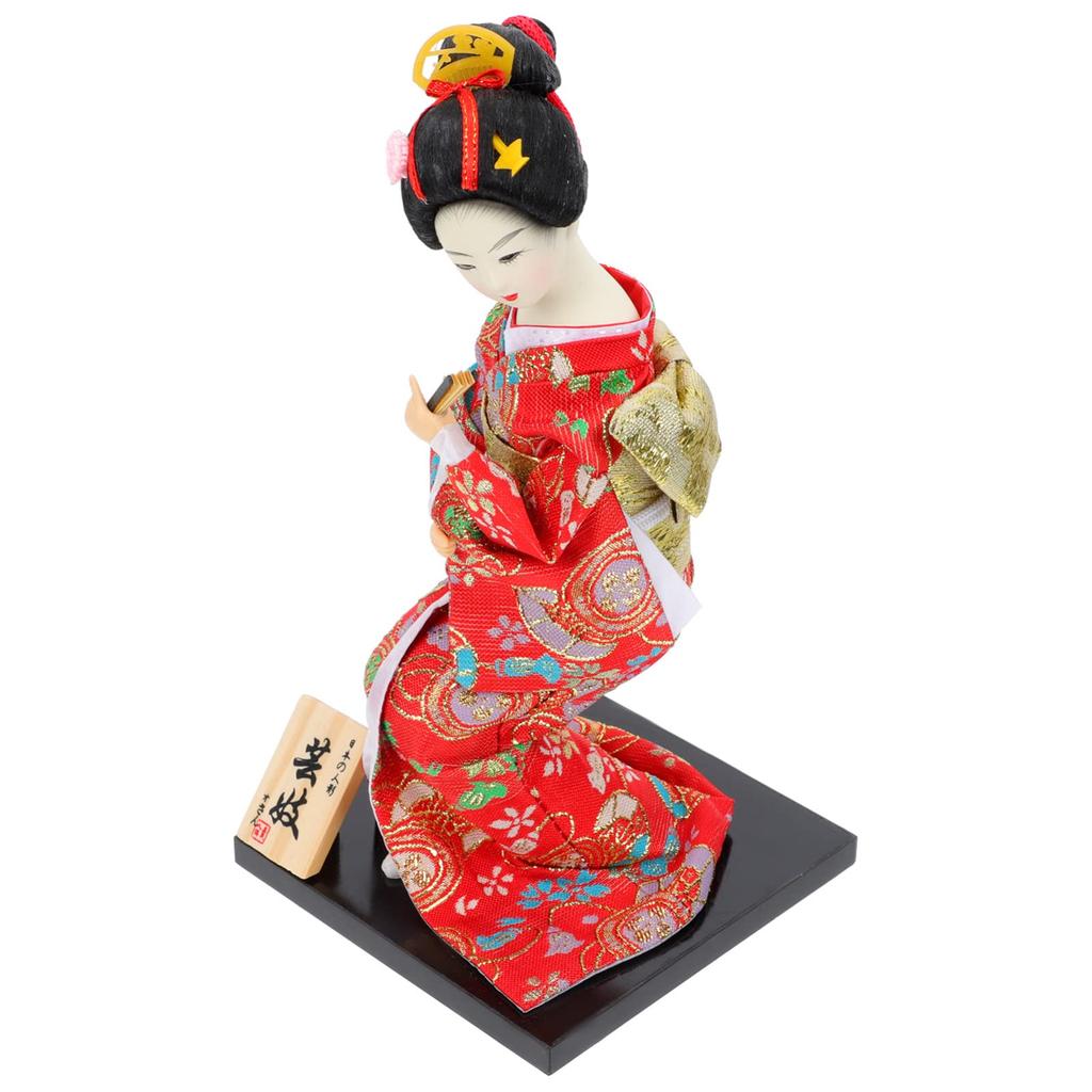 Ledmomo японская кукла танец майко кукла в японском стиле сувенирная фигурка подарок для иностранцев кукла кимоно модель куклы гейши восточная кукла