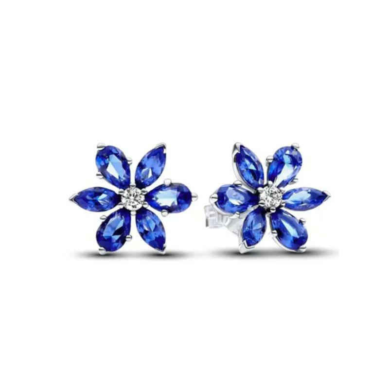 New 925 Silver Snowflakes, Swallows, Butterflies, Pearl Earrings Are Suitable For Exquisite Jewelry Gifts for European Women