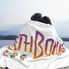 Плед Earthbound Мягкий Теплый Фланелевый Плед Плюшевый для Кровати Гостиной Пикника Путешествий Дома Дивана