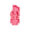 Silicone Molds Bowknot Number Molds Handmade Baking Molds Epoxy Resin Mold Birthday Candle Castings Molds Craft Supplies