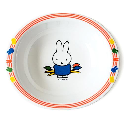 Miffy Space Joy Children's Bowl, White, Approx. 14.2cm W X 12cm D X 3.6cm H, M-1303AAG