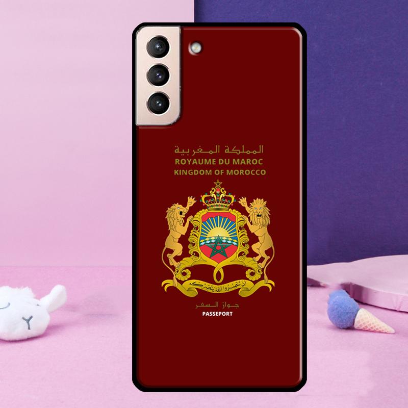 Чехол Флаг Марокко для Samsung Galaxy S23 S22 Ultra S21 S20 FE Note 10 20 Ultra S8 S9 S10 Plus