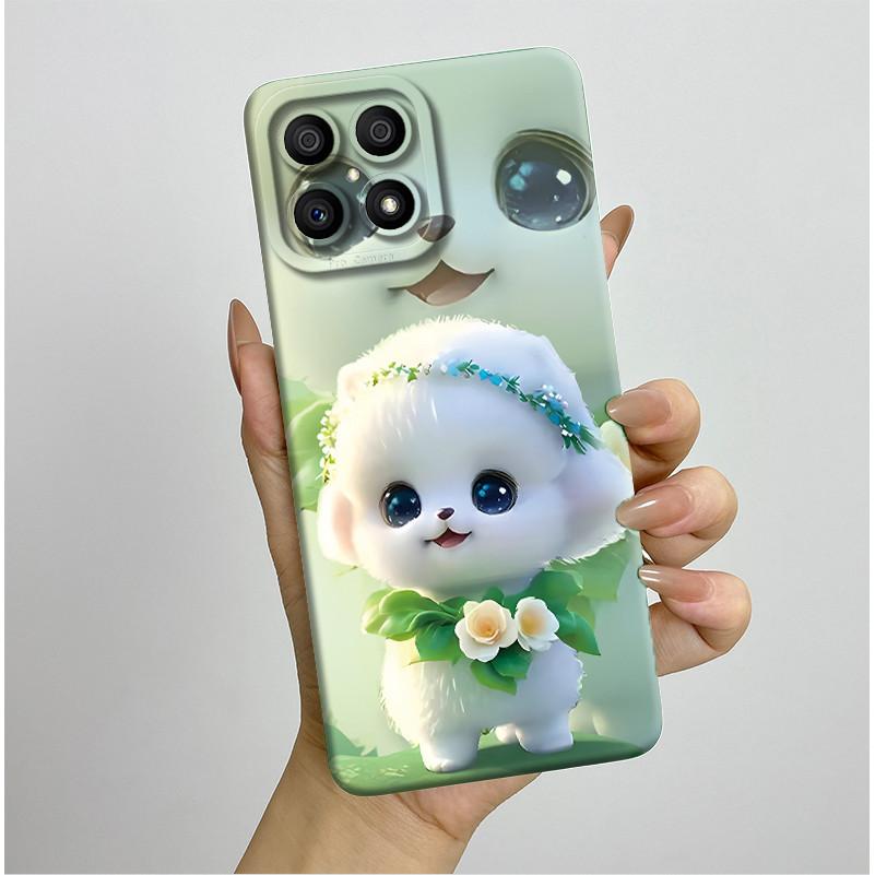 Phone Case For Honor X8 4G Case Aesthetic Luxury Protective Full Coque HonorX8 Soft Silicone Funda For Honor X 8 X8 Back Cover