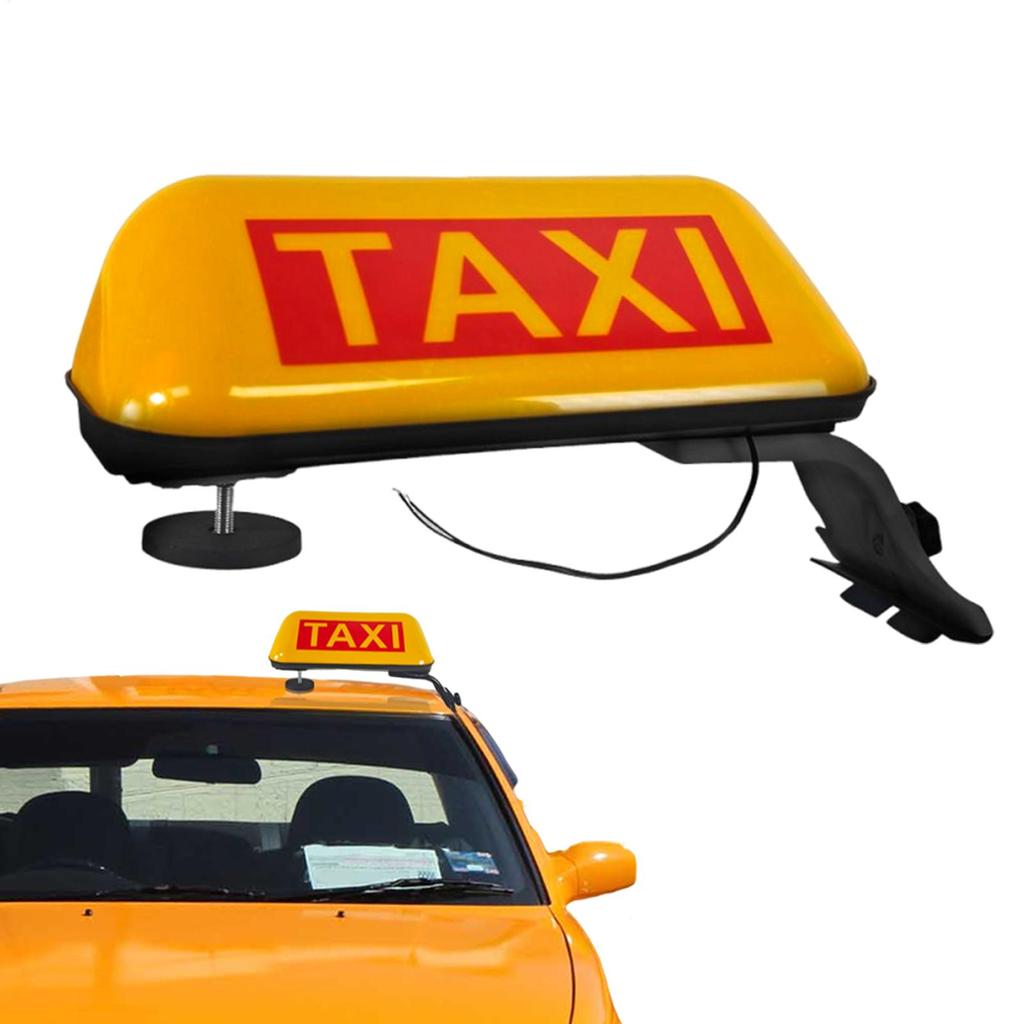 Автомобильные такси-знаки 12В Светодиодная лампа на крышу Яркий магнитный знак Автоаксессуары Для каршеринга, вызова такси, совместных поездок