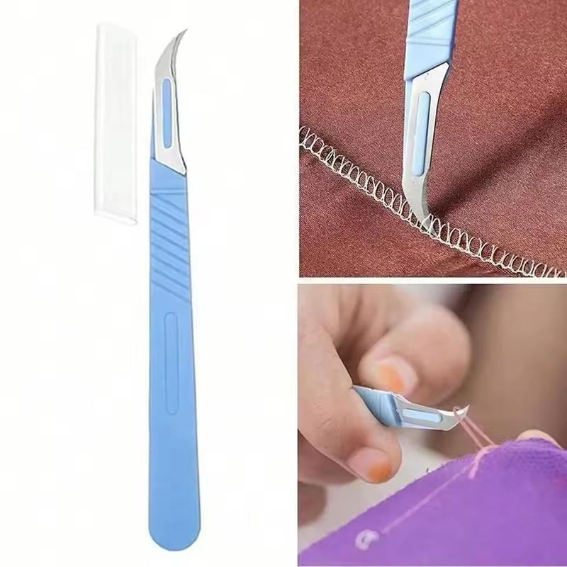 Sewing Seam Ripper Kit Blue Sewing Stitch Thread Unpicker Cutter Remover for Sewing Crafting Needlework Embroidery Tool