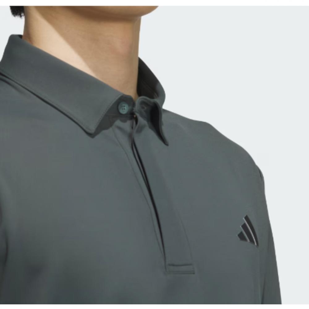 Adidas Футболка-поло Aerolady для мужчин Golf 24fw, размер S, с длинным рукавом Im6415