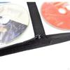 Сумка для хранения компакт-дисков и DVD-дисков Heavy Duty на 80 дисков, чехол для дисков из искусственной кожи, черный