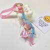 11 см Аниме Фигурка Хацунэ Мику Испуганное Лицо Креативное Украшение Подвеска Милая Девушка Модель Подвеска ПВХ Мультяшная Модель Игрушка Подарок
