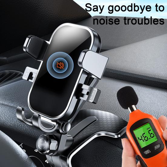 Автомобильный держатель для телефона, регулируемое на 360 градусов крепление для приборной панели, универсальный пружинный зажим, многофункциональное автоматическое крепление для мобильного телефона, опорный кронштейн, аксессуары для телефонов