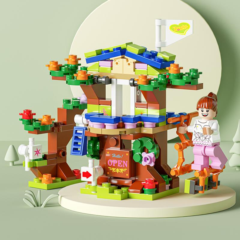 6in1 3D City SWAT Строительные блоки Уличные развивающие игрушки Кирпичи Игрушки Городская серия Блоки Игрушки для мальчиков Подарки для детей