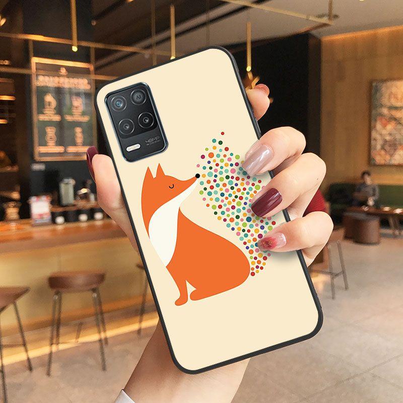 Чехол Funda Fox Soft Shell для телефона для oppo Realme 8Pro 6PRO 6i 7pro 9i 9pro C11 C21Y C21 C25Y C25S C3 Q3S XT, чехлы