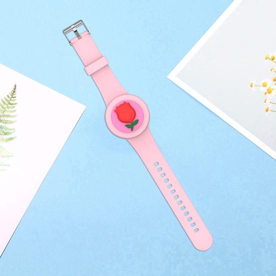 Силиконовый чехол для браслета, антипотеряющийся держатель локатора, прочный защитный чехол для ремешка часов Apple Airtag