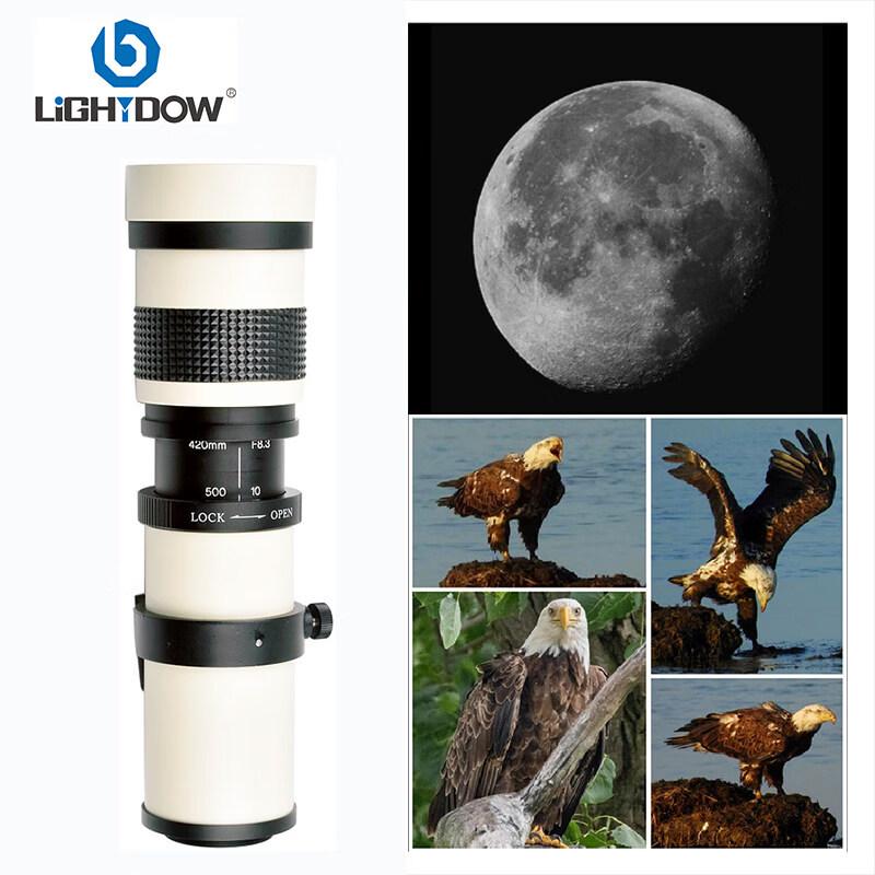 Lightdow 420-800mm F8.3 Manual Focus Telephoto Lens