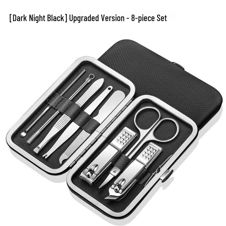 Премиальный набор кусачек для ногтей, устойчивый к смазыванию и брызгам, для мужчин и женщин