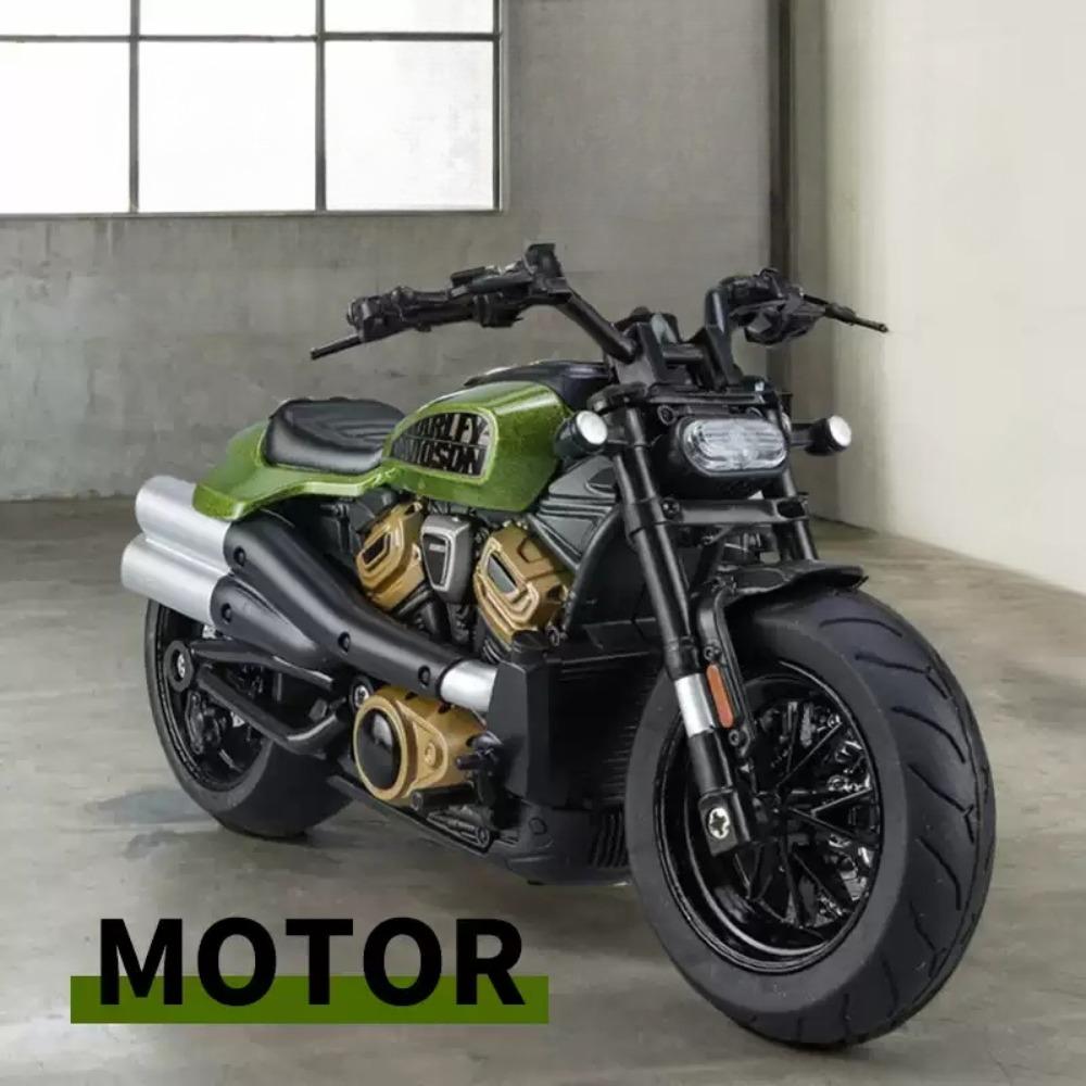 1:12 SportsterS R1 Сплав Мотоцикл Игрушка Литая Модель Машинки Рулевое Управление Передним Колесом Подвеска Заднего Колеса Мотоцикл Подарок Мальчику На День Рождения