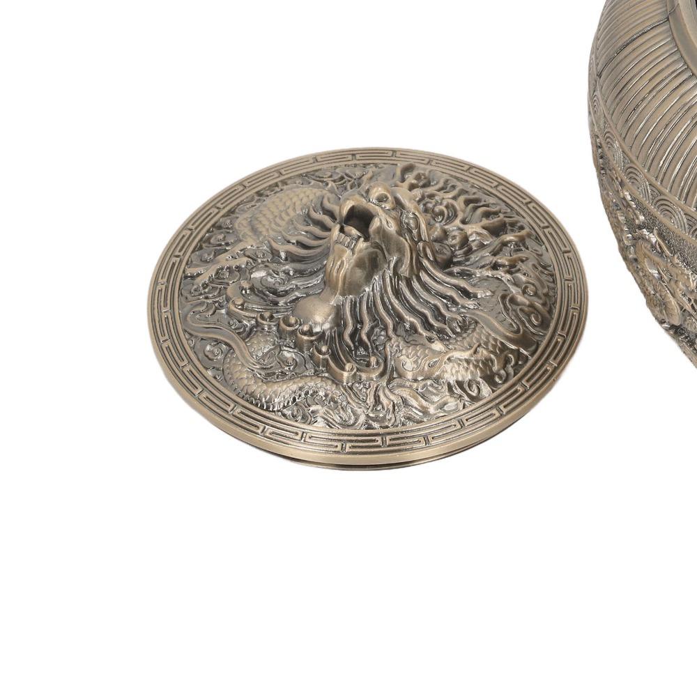 Red Copper Tea Canister Bronze Decorative Tea Jar Decorative Jars Tea Bag Canister For Home Decor