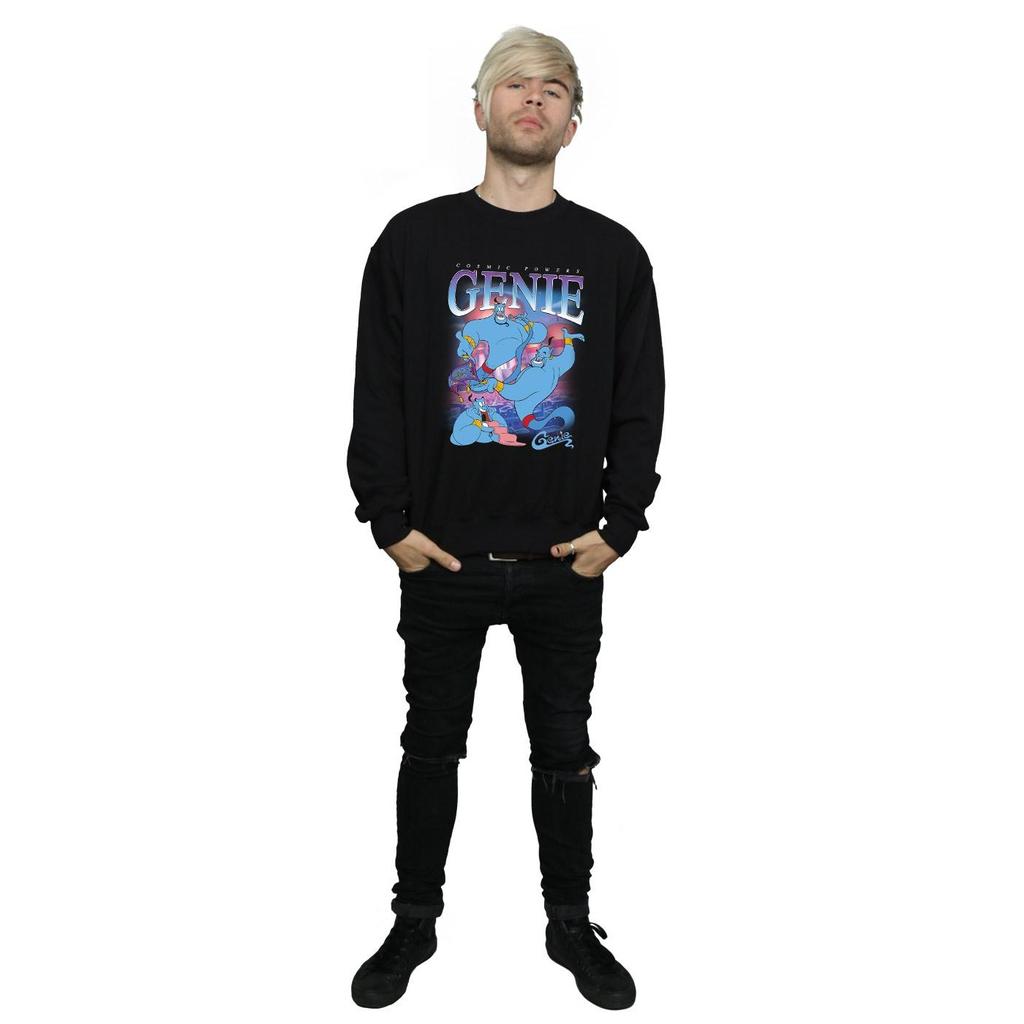 Disney Мужская толстовка Aladdin Genie Montage