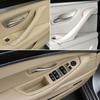 LHD 7pcs Interior Door Armrest Panel Pull Handle With Leather Outer Cover for BMW 5 Series F10 F11 F18 520 523 525 528 530 535