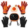 Rehabilitation Robotic Gloves with Heating Stroke Hemiplegia Hand Rehabilitation Device Finger Trainer Hand Massager