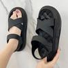 New Summer Fashion Women's Non-Slip Trendy Thick Sole Beach Sandals Casual Slide Slippers PVC