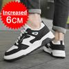 Новые мужские кроссовки для увеличения роста, кроссовки для мужчин, спортивная повседневная обувь, невидимая внутренняя увеличивающая высота обуви для мужчин 6 см