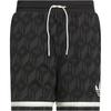 Originals Logo Print Lace-Up Loose Mid-Waist Three-Quarter Casual Shorts Unisex Shorts Black JD5195